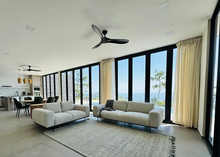 Coco Rica Luxury Oceanview Pool Concierge 4 Bedroom 6bed 5ba Playa Carrillo * Puerto Carrillo
