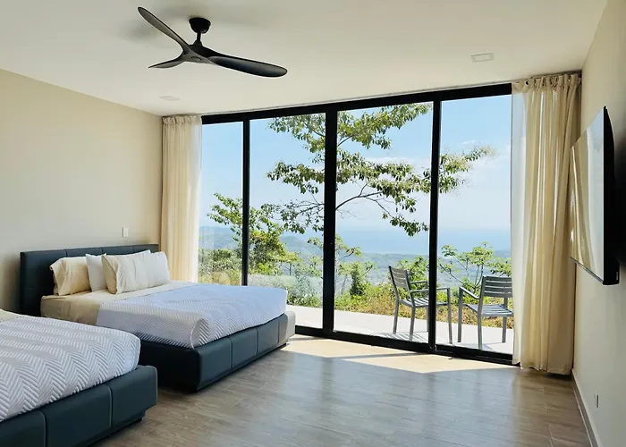 Coco Rica Luxury Oceanview Pool Concierge 4 Bedroom 6bed 5ba Playa Carrillo Pousada *