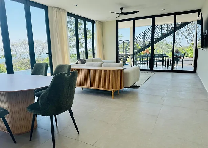 Coco Rica Luxury Oceanview Pool Concierge 4 Bedroom 6bed 5ba Playa Carrillo Villa *