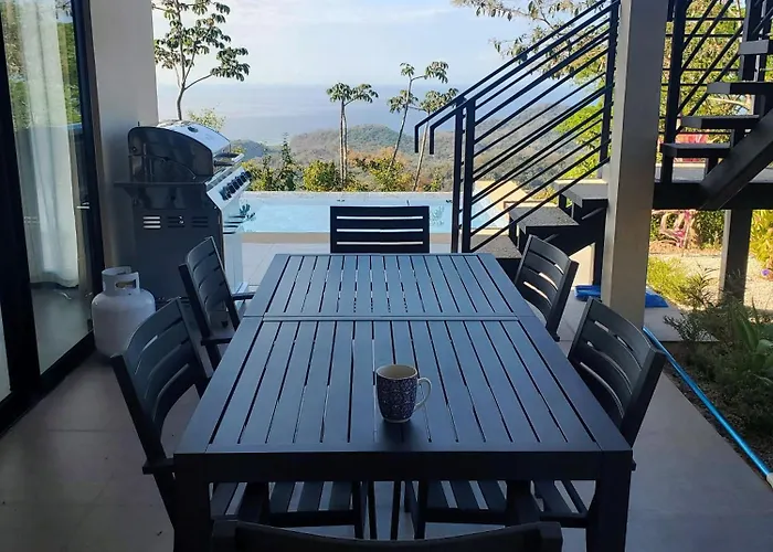 Coco Rica Luxury Oceanview Pool Concierge 4 Bedroom 6bed 5ba Playa Carrillo Villa